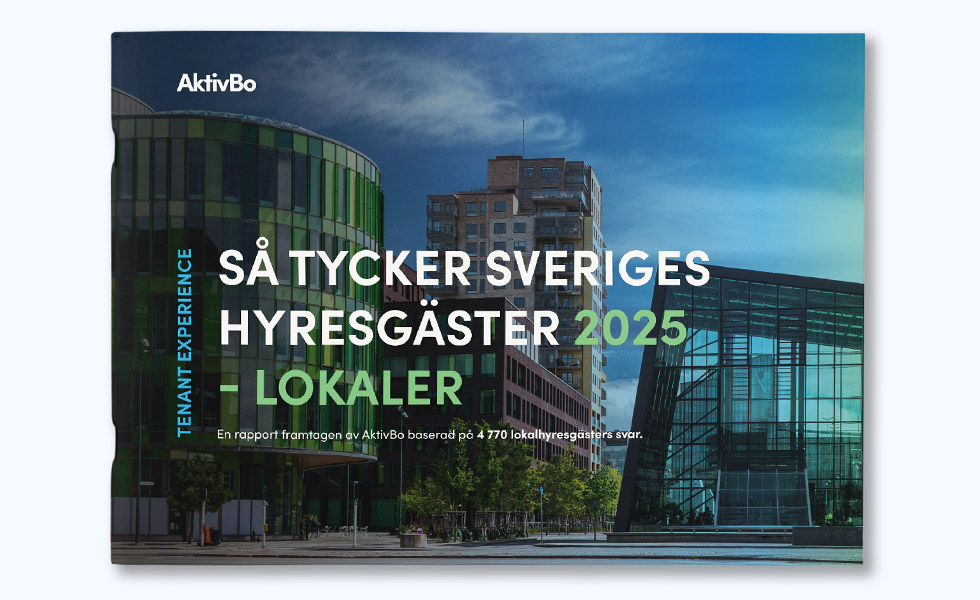 Så tycker Sveriges hyresgäster 2025 - Lokaler